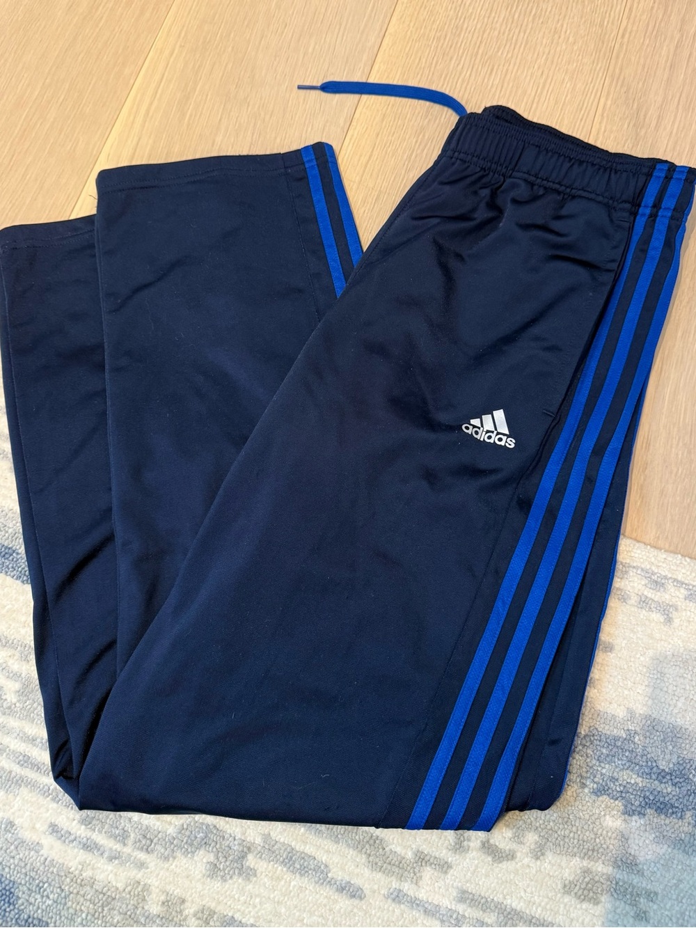 Adidas Track Pants - Men’s - Navy and Blue